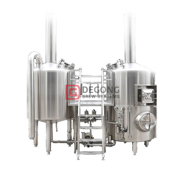 línea de fabricación de cerveza de 100L / 500L / 1000L industrial de acero inoxidable artesanal equipo de elaboración de cerveza en China