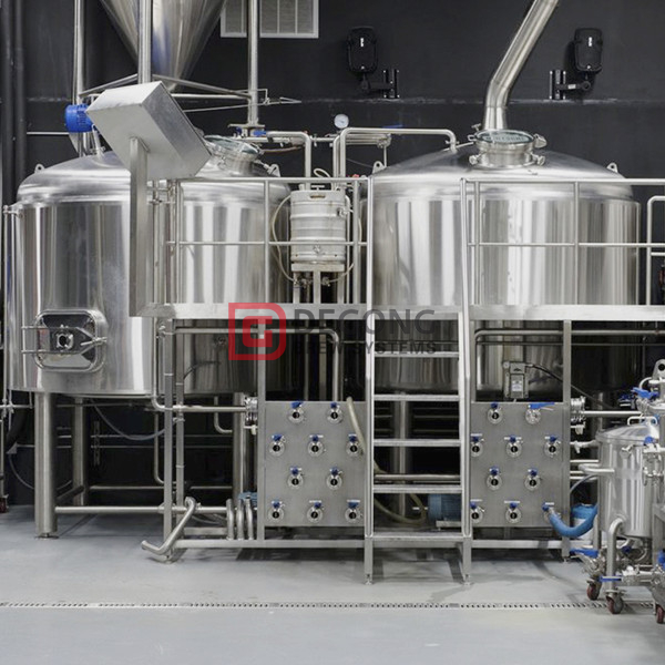 Equipo de elaboración de cerveza artesanal de acero inoxidable industrial de 1000 L en venta