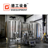 Máquina de fabricación de cerveza personalizable de microcervecería de acero inoxidable 5BBL en venta
