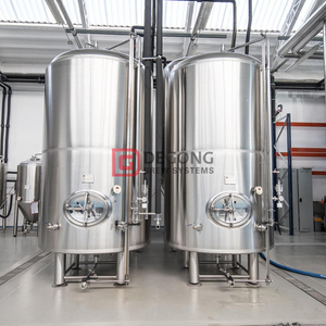 1000L con camisa de acero con aislamiento vertical y brillante cerveza Tanque En Venta