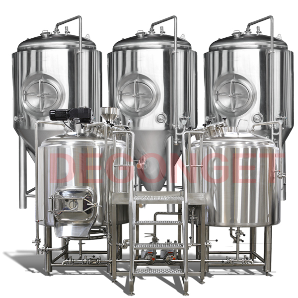 2000L automatizadas de vapor calentado de acero cerveza cervecería en Venta