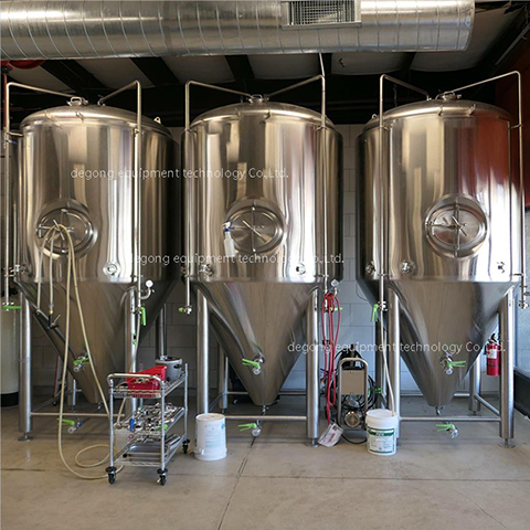 10BBL Dimple chaqueta tanque de fermentación de acero inoxidable de la cerveza artesanal en venta