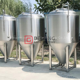 10HL Chaqueta de enfriamiento Acero inoxidable Tanque de fermentación CCT Tanque de cerveza BBT Brite Sistema de elaboración de cerveza Línea de producción de cerveza Francia
