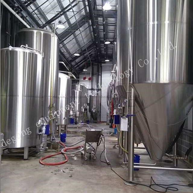 fábrica de cerveza de acero inoxidable cerveza comercial proveedor de equipos de elaboración de la cerveza tanque de fermentación 1000L