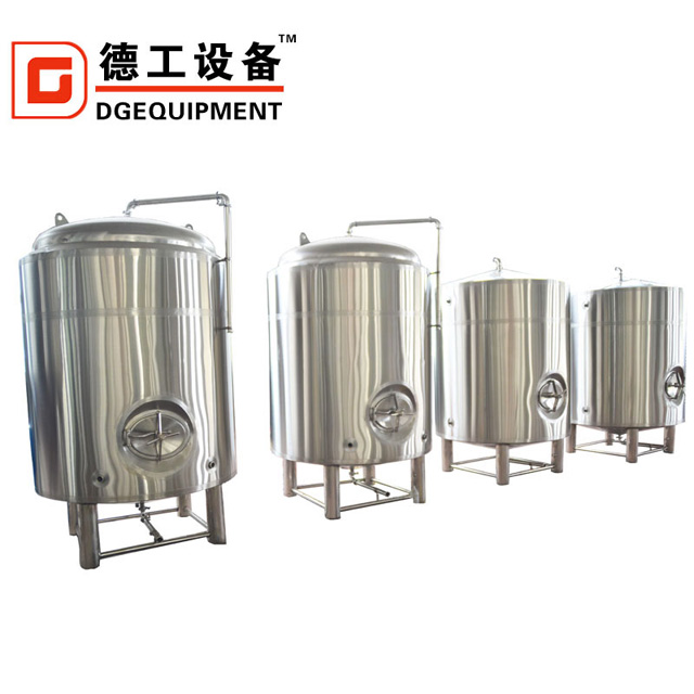 10BBL acero inoxidable cónico Dimple chaqueta cerveza de fermentación del tanque con la zona de enfriamiento