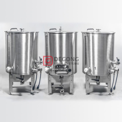 200L 2 Recipientes o 3 Recipientes Sistema de elaboración de cerveza Equipo de elaboración de cerveza de acero inoxidable Fabricante personalizable