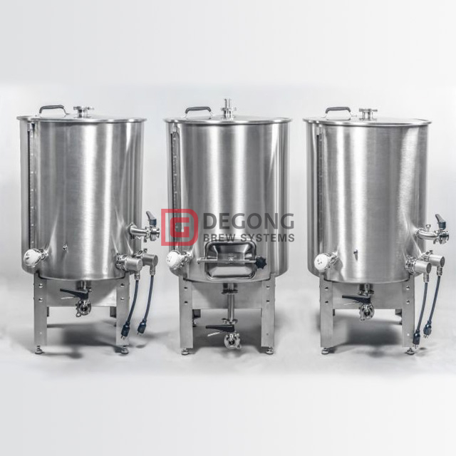 200L 2 Recipientes o 3 Recipientes Sistema de elaboración de cerveza Equipo de elaboración de cerveza de acero inoxidable Fabricante personalizable
