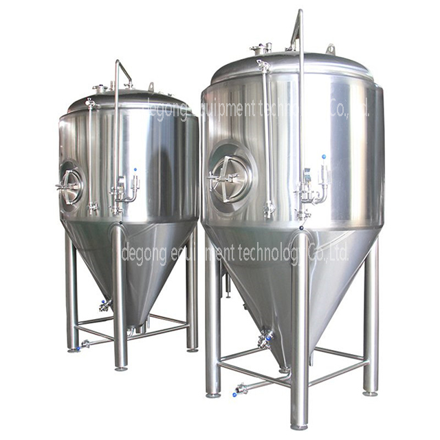 Equipo de cervecería de fermentador de cerveza industrial de acero inoxidable 2000L en venta