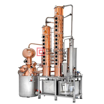 300L cobre Whisky Vodka todavía Equipamiento Columna de Destilación precio de venta para la venta