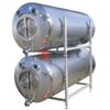 2000L aislado (no aislado) horizontal Beer Brite tanque de la cerveza de la porción del tanque para el almacenamiento de cerveza / clear