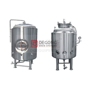 304 acero inoxidable con camisa 10BBL Brite cerveza tanque o de un sólo recinto Disponible Línea de producción de la cerveza