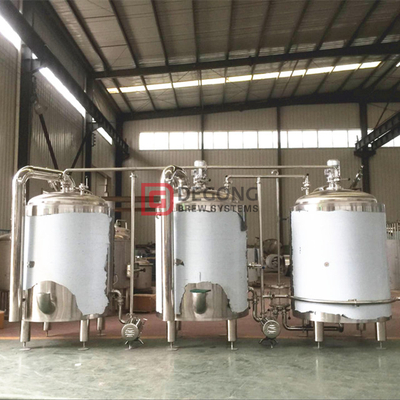 Planta de elaboración de cerveza artesanal comercial automatizada llave en mano 1000L en venta