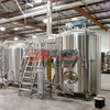 Equipo de cervecería industrial de acero inoxidable personalizado / equipo de elaboración de cerveza comercial