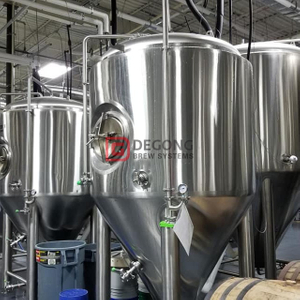 SUS 304 sanitario 10BBL Tanque de fermentación de cerveza de calidad superior / unitanks / fermeters de cervecería venta caliente en EE. UU.