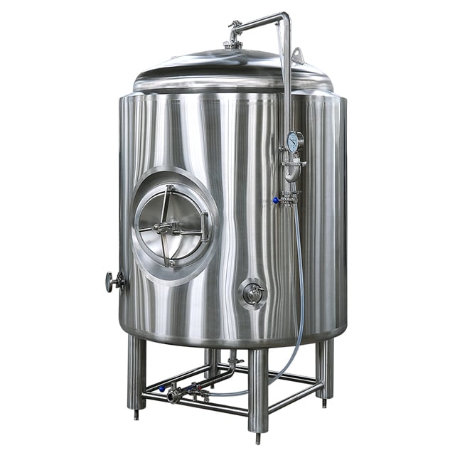 10HL Chaqueta de enfriamiento Acero inoxidable Tanque de fermentación CCT Tanque de cerveza BBT Brite Sistema de elaboración de cerveza Línea de producción de cerveza Francia