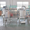 500L doble chaqueta de calentamiento eléctrico receta llave en mano proyecto de equipo de elaboración de cerveza en venta