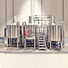 10 Barril Comercial Usado Experimento Acero Inoxidable Línea de Producción de Cerveza Máquina de Cerveza en Venta