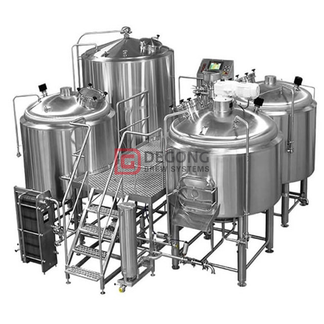 Equipo de elaboración de cerveza comercial 10BBL / 20BBL Certificación CE / TUV Equipo de cervecería de pared doble pequeña / mediana / grande para la venta
