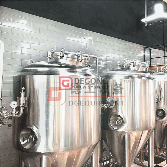 Tanque de fermentación de acero inoxidable industrial llave en mano 10BBL en venta