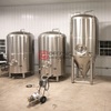 Equipo de elaboración de cerveza micro automatizado de 2 litros y 500 litros para brewpub / hotel / restaurant