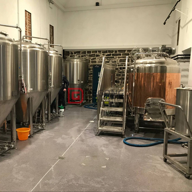 10HL Personalizable Automático El mejor equipo de elaboración de cerveza suministra el sistema completo de elaboración de cobre para el restaurante Brewpub