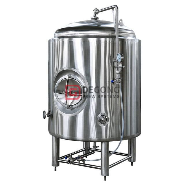 Tanque de fermentación de cerveza de acero inoxidable comercial 5BBL Tanque de fermentación de cerveza / Tanque cónico cilíndrico