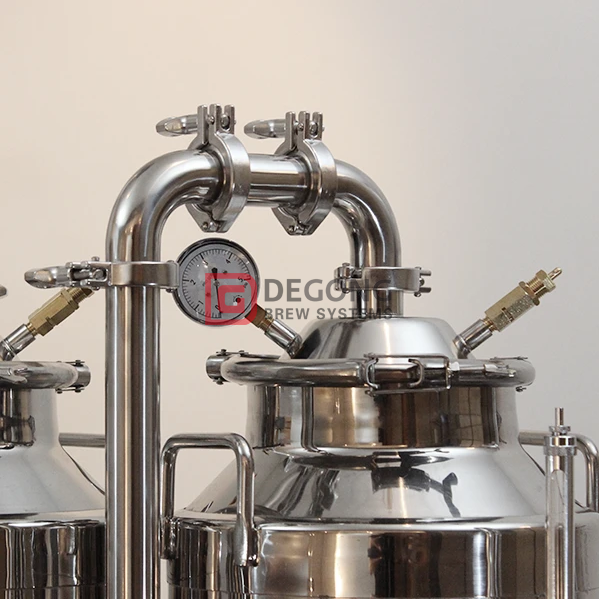 Equipo de destilación de alcohol de cobre rojo artesanal 200L para whisky, brandy, vodkas y ron