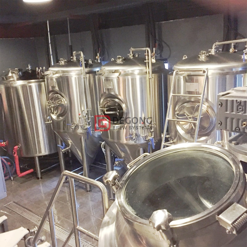 10bbl Llave en mano Completado Comercial Usado Equipo automático de elaboración de cerveza artesanal de acero inoxidable para la venta